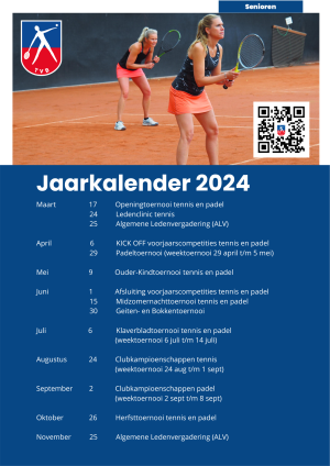 Jaarkalender 2024 senioren