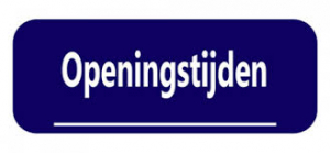 Openingstijden